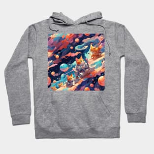 Space Cats Adventure Hoodie